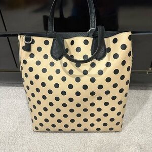 Tan & black NWT handbag